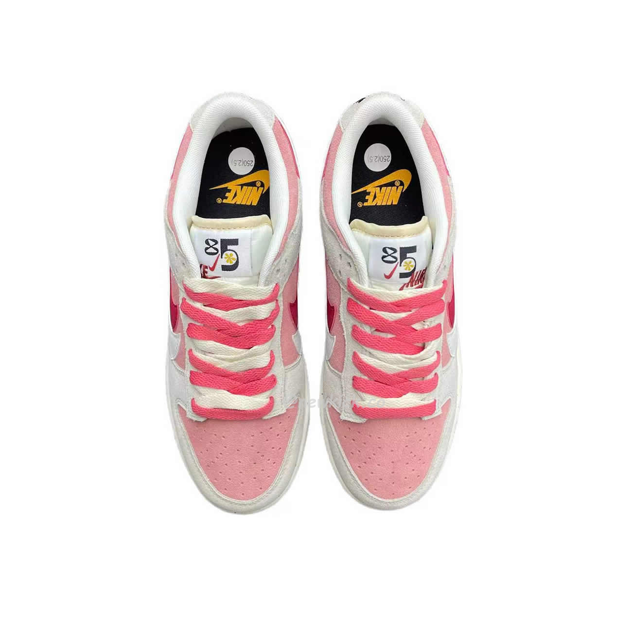 Nike Sb Dunk Low Se 85 Double Swoosh Grey Pink Rabbit Do9457 117 (8) - www.newkick.vip